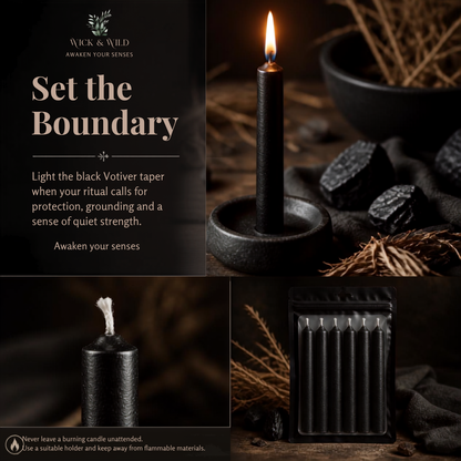 Protection Vetiver Ritual Candles - Protection