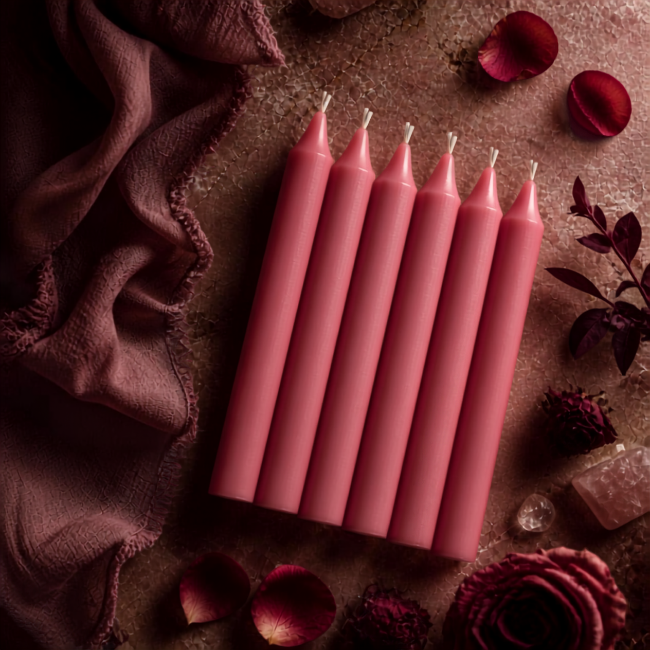 Rose Love Ritual Candles