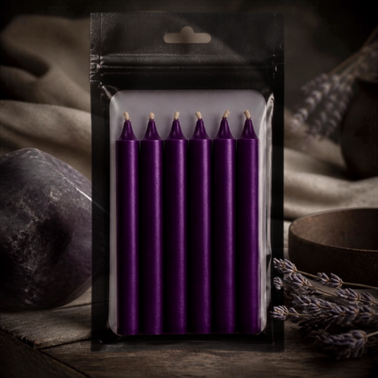 Lavendar Healing Ritual Candles