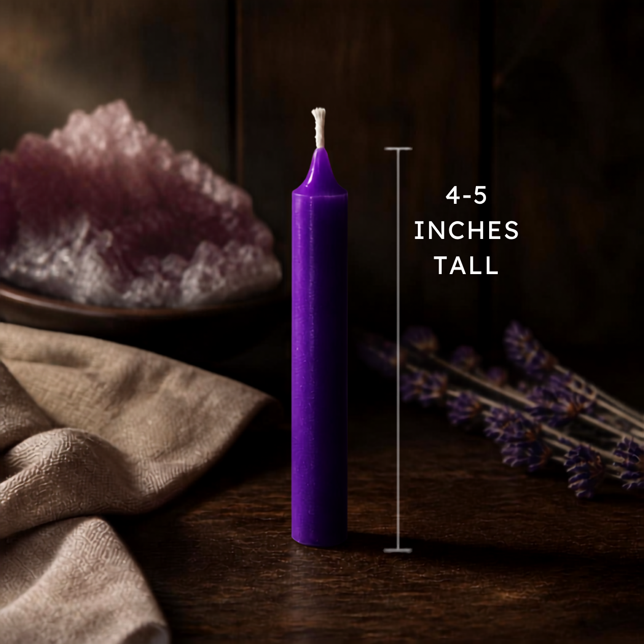 Lavendar Healing Ritual Candles