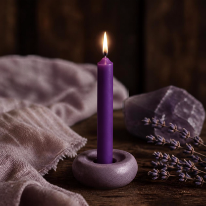 Lavendar Healing Ritual Candles