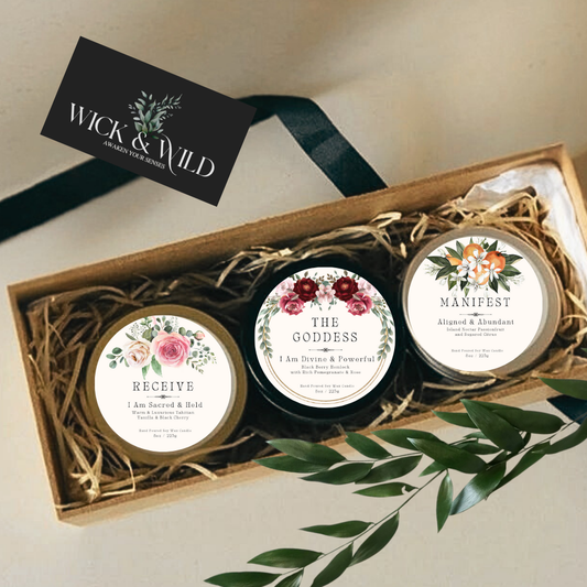 Goddess Candle Collection Gift Set