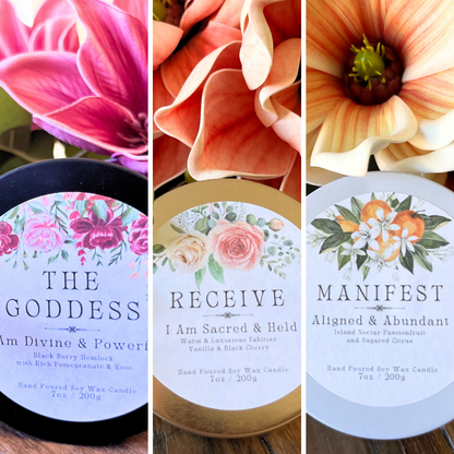 Goddess Candle Collection Gift Set